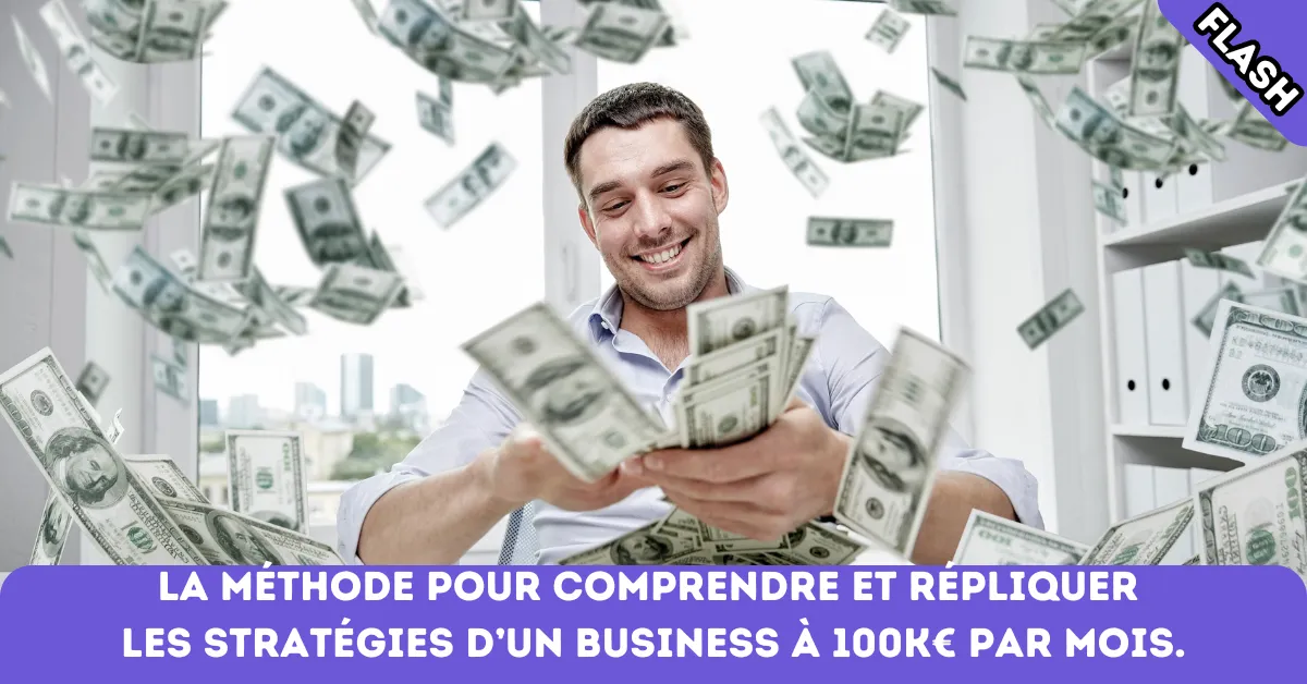 La méthode pour comprendre et répliquer les stratégies d’un business à 100k€ par mois