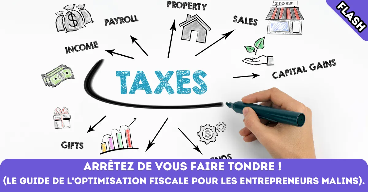 Le guide de l’optimisation fiscale pour les entrepreneurs malins